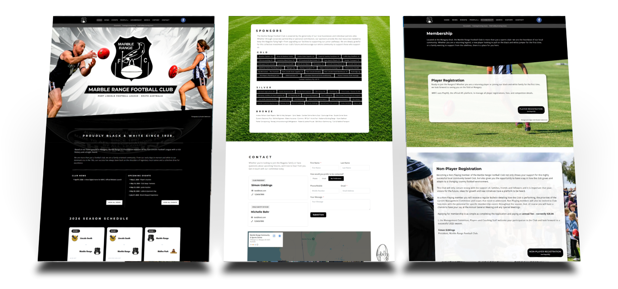 Website Mock Up